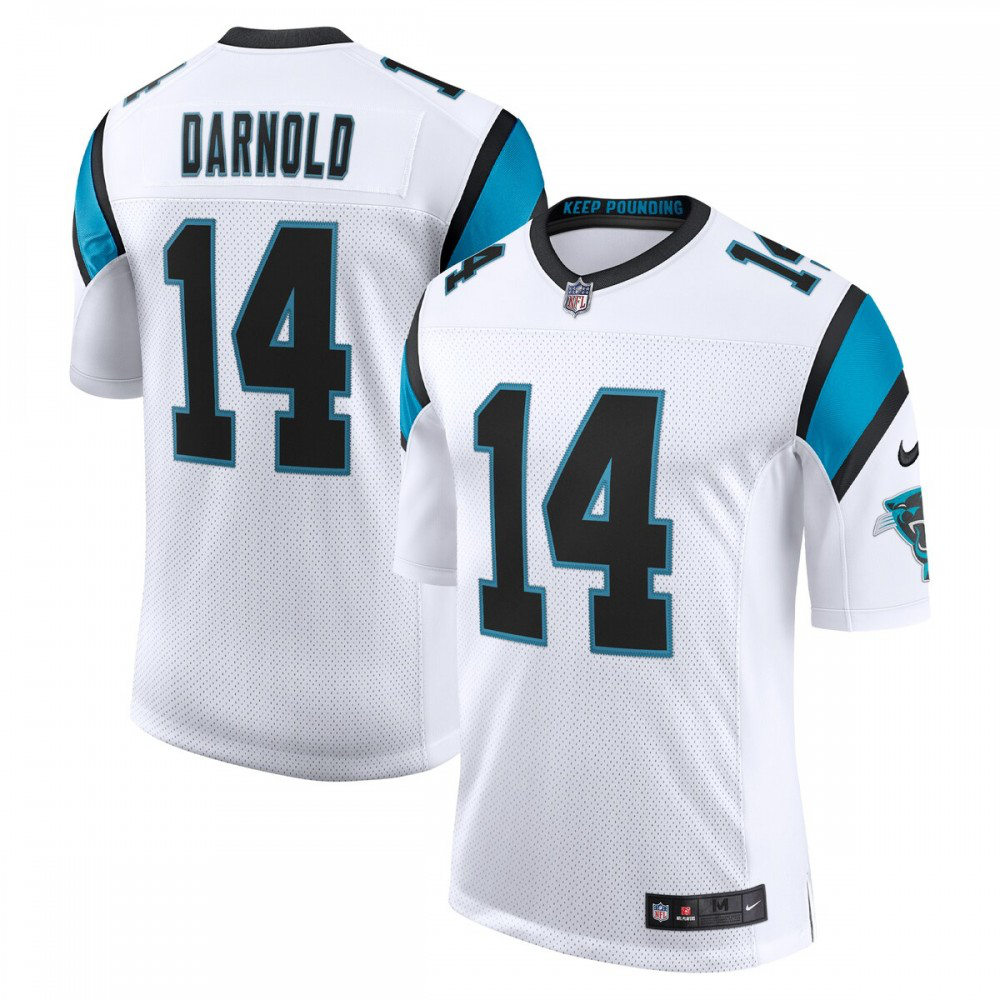Sam Darnold Carolina Panthers Nike Vapor Limited Jersey - White-GridironStore
